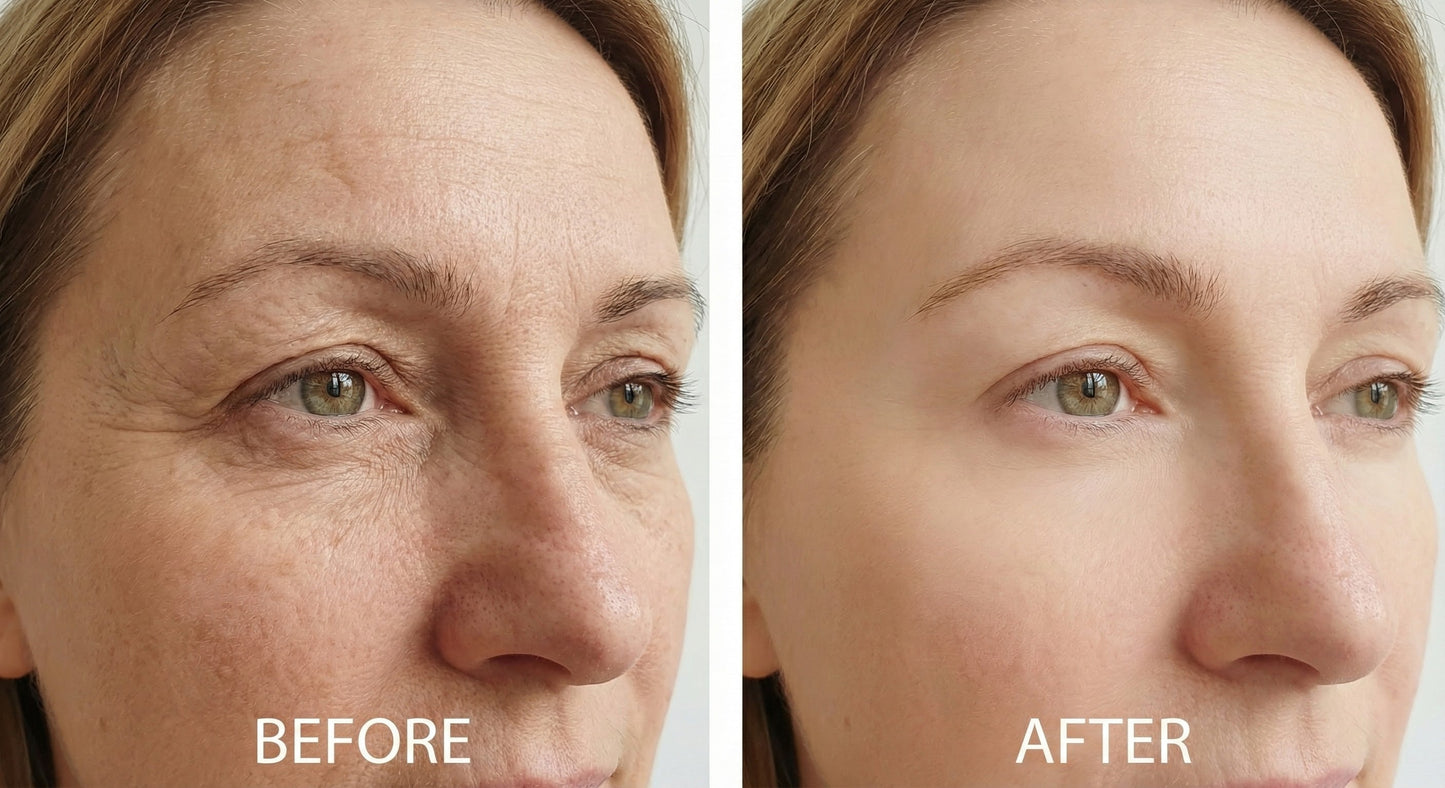 The “Calcium-Infused” Roller That Tightens “Crepey” Eyelids Without Surgery